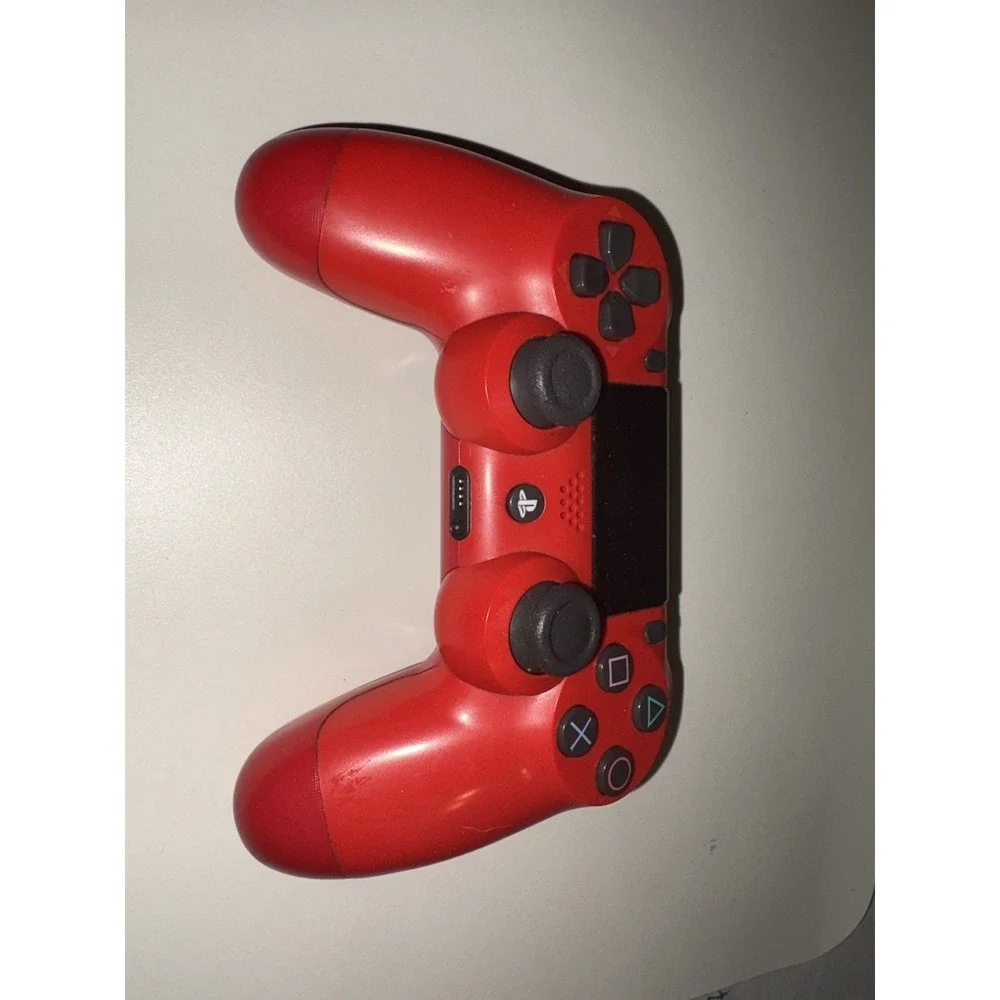 Sony DualShock 4 Red Wireless Controller for PlayStation 4 with Track Pad